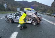 Muere una mujer de 75 años en un accidente de tráfico en Bera