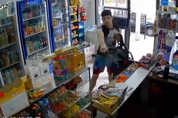 Violento asalto en José C Paz: entró a robar un kiosco a los tiros