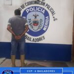 IAPEBM aprehendió a ciudadano por violencia de género en el municipio Rivas Dávila