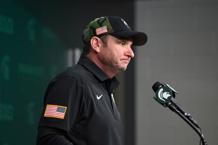 Michigan State fires football coach Jonathan Smith