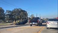 TEAM 2 TRAFFIC: Officials working crash blocking Siegen Lane at Perkins Road
