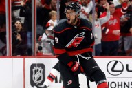 Former Rangers defenceman K’Andre Miller enjoying a restart with Hurricanes