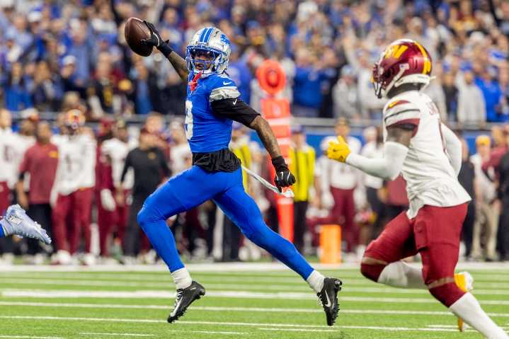 Detroit Lions game live updates today vs. Commanders