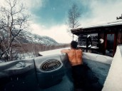 Where to Enjoy a Hot Tub in the Winter Woods of Washington