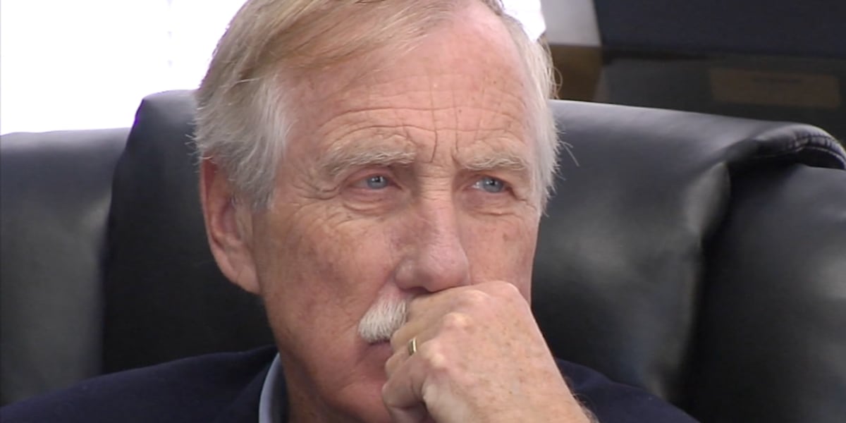Angus King joins democratic senators breaking party lines in test vote to end government shutdown