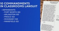 Judge rules certain Texas school districts must remove Ten Commandments from classrooms