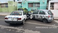 Taxista ebrio causa accidente en Monclova: daños a tres vehículos