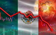 Inegi confirma contracción del PIB de México en el 3T