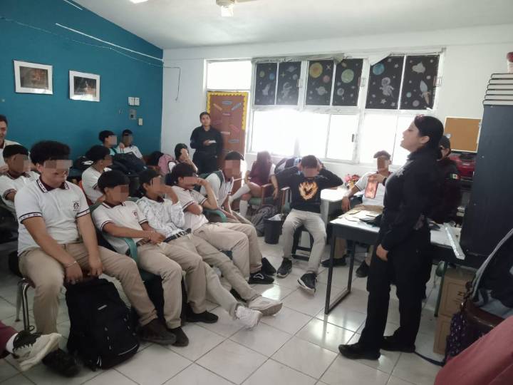 Guardia Estatal de Género promueve cultura de la prevención en escuelas de Matamoros