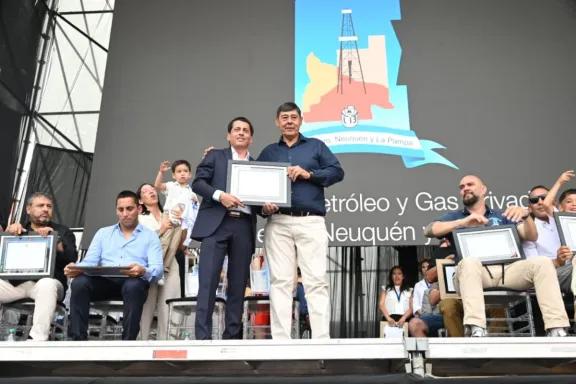 Rucci asumió un nuevo mandato al frente del Sindicato Petrolero ante más de 20 mil trabajadores