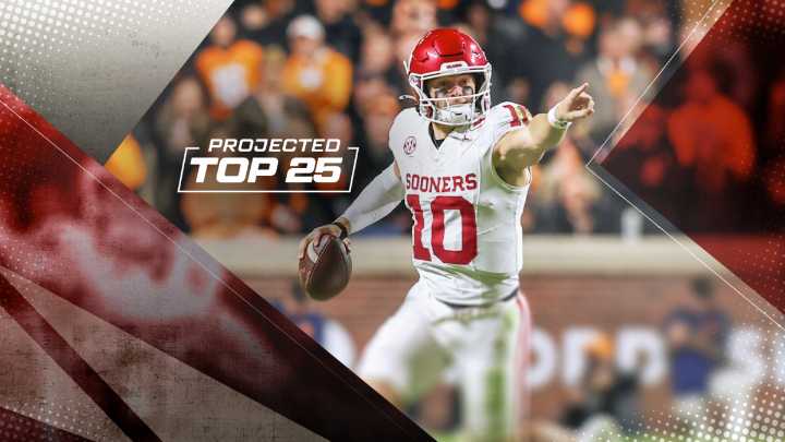 Tomorrow's Top 25 Today projects college football rankings entering Week 11