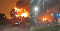 Impresionante explosión en Ezeiza: ardió una fábrica agroquímica