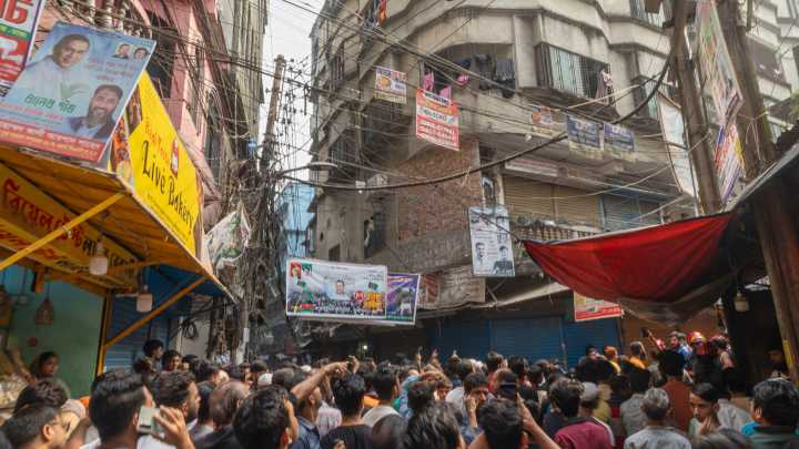 A 5.5 magnitude earthquake in central Bangladesh kills at least 7 people