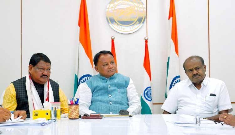 CM Majhi, Union Minister Kumaraswamy Push Forward Rourkela Steel Plant Expansion