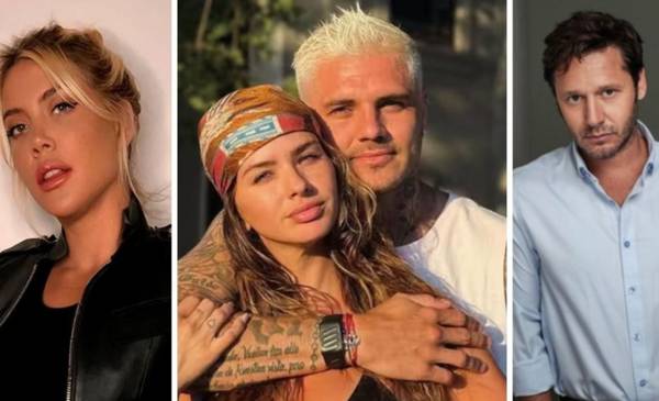 Se supo cuándo Mauro Icardi le mandó el primer mensajito a La China Suárez: Wanda y Vicuña, cornudos