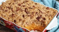 Grandma’s old-fashioned sweet potato casserole