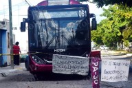 Vecinos de Ex Hacienda, en Campeche, levantan bloqueo tras compromiso de ARTEC para mejorar el transporte