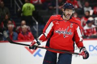 Alex Ovechkin scores his 900th NHL goal with the Washington Capitals