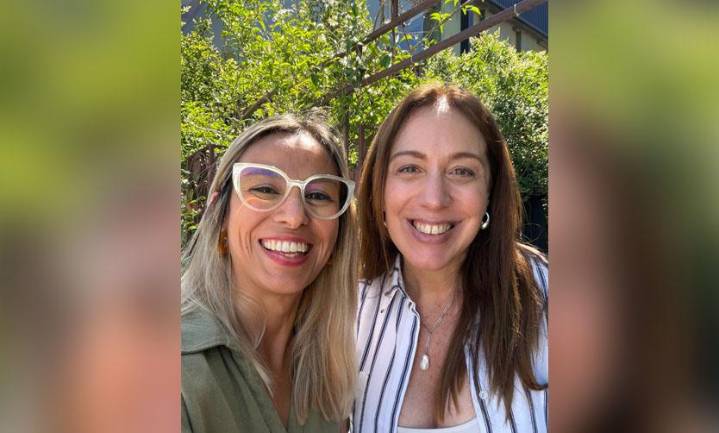 Cáceres se reunió con María Eugenia Vidal: “El rol del PRO es actuar con au