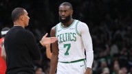 Jaylen Brown, Joe Mazzulla explain Brown's first
