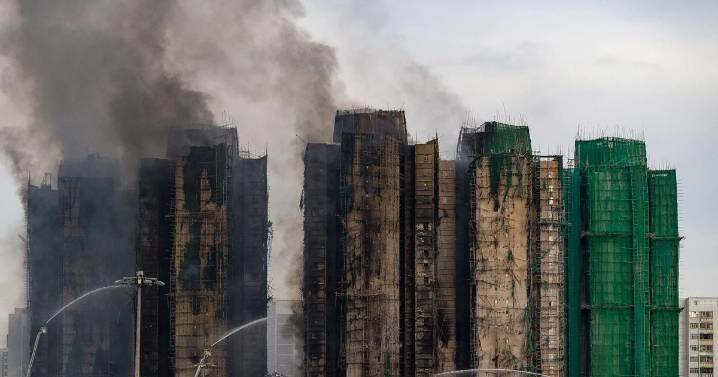 Pictures unveil true horror of Hong Kong fire as deadly blaze burns into day two