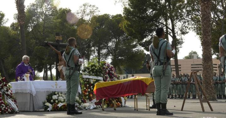 La Legión de Viator da su último adiós a Daniel Ruiz con un emotivo funeral