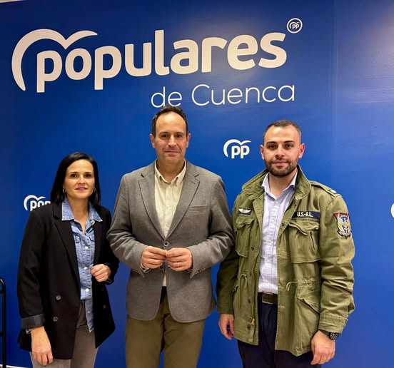 Martín Lapeña será el secretario general, y Raquel Oliver la portavoz del PP de Cuenca