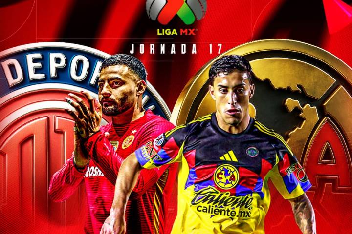 América vs Toluca: EN VIVO, dónde, cuándo y a qué hora ver la Jornada 17 del Apertura 2025 Liga MX