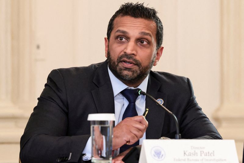 Exclusive-FBI chief visited China to talk fentanyl, law enforcement, sources say