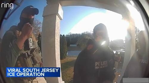 Viral video of masked federal agents confronting NJ resident draws criticism