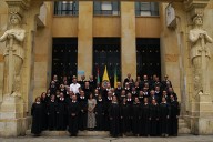 El Poder Judicial colombiano rinde homenaje a los mártires de toma del Palacio de Justicia