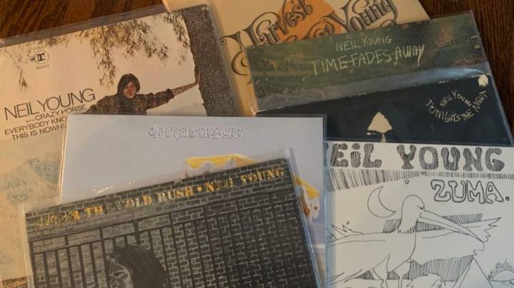 Joe Rogan Burns All His Neil Young Records