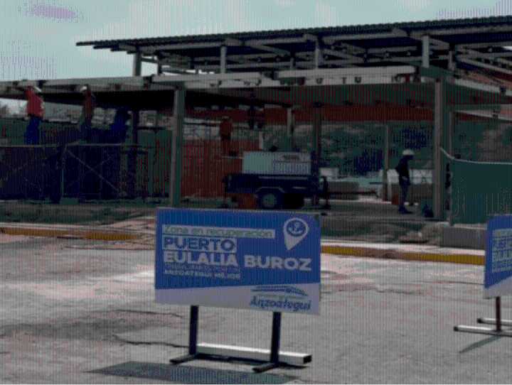 En 45 % avanza construcción del Puerto Comercial Eulalia Buroz en Anzoátegui