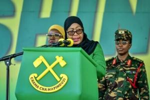 Tanzania president wins 98% of votes after violence