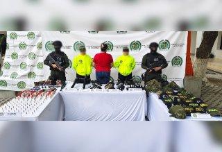 Capturada mujer con 16 armas de fuego en Aracataca
