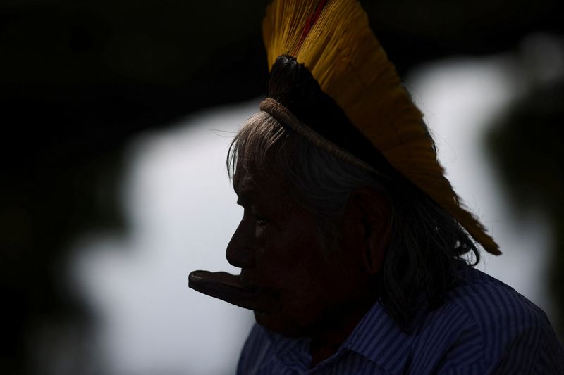 Exclusive-Indigenous leader Raoni calls Brazil infrastructure plans a threat to Amazon forest