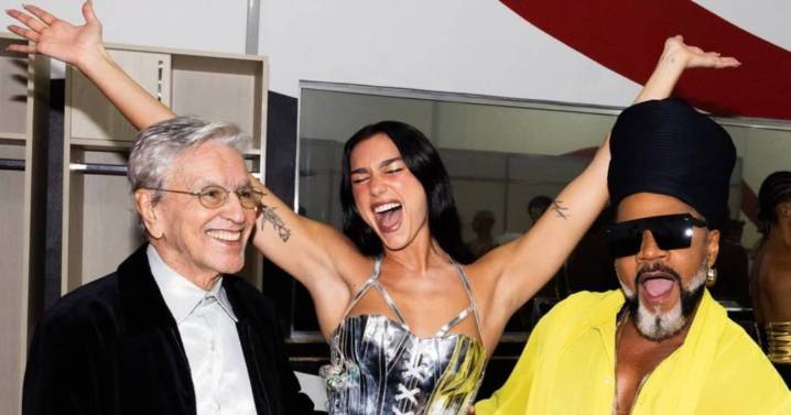 Dua Lipa sorprendió en São Paulo con dos canciones brasileñas