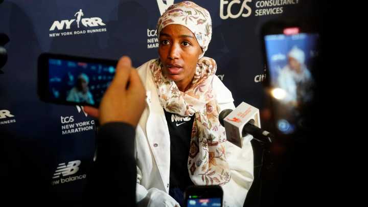 See photos from the 2025 New York City Marathon