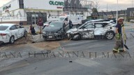 Conductor ebrio provoca brutal accidente en Nuevo Laredo