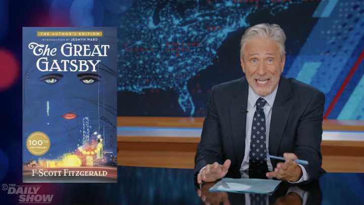 Jon Stewart slams Trumps Great Gatsby
