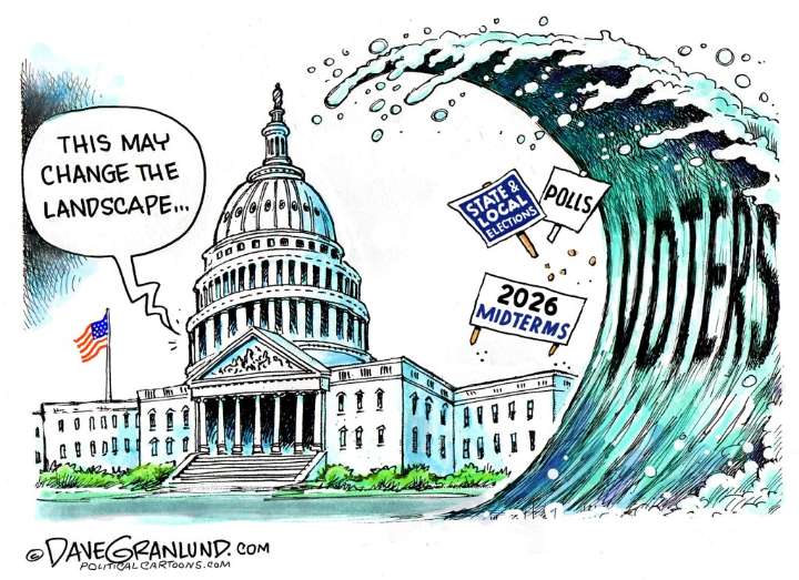 Cartoonist’s take: Midterms 2026 forecast