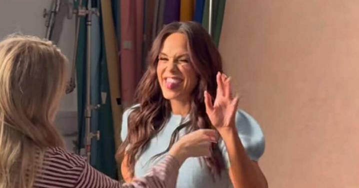 Vicky Pattison says 'days are consumed' in real look at Strictly Come Dancing training