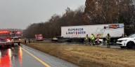 Multi-vehicle crash involving tractor-trailer closes Clarksville roadway