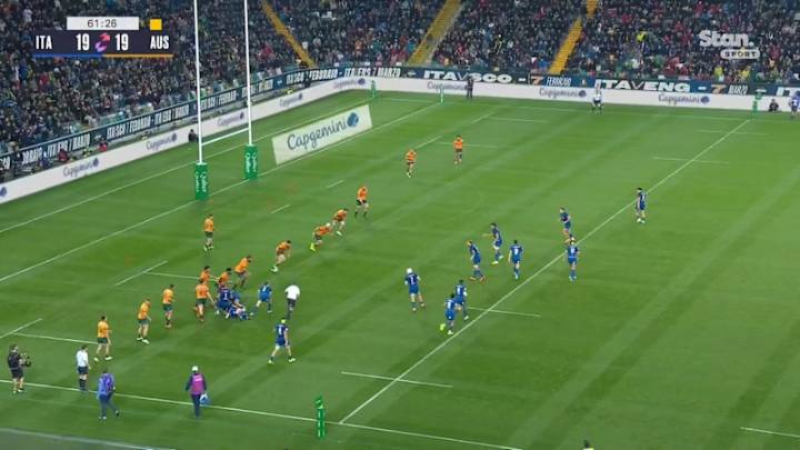 Ioane fires Italy in front