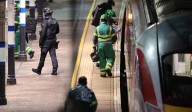 UK train stabbing leaves 10 injured, 9 critical; terror police join probe