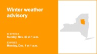 Winter weather advisory affecting Northern Herkimer and Hamilton County Sunday and Monday