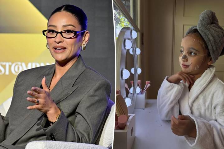 Shay Mitchell defends kids' skincare line amid backlash