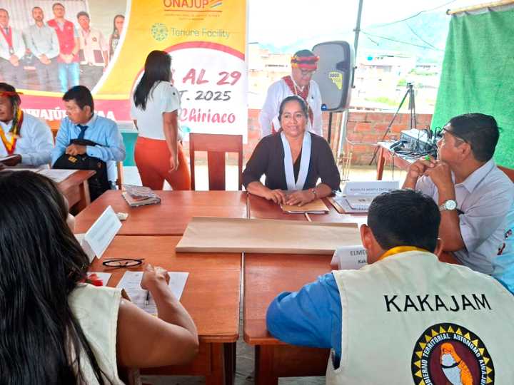 Corte de Loreto en participa en Plenario con el Gobierno Territorial Autónomo Awajún