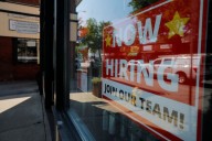 US weekly jobless claims fall; continuing claims increase