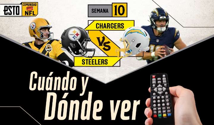 Pittsburgh Steelers vs. Los Ángeles Chargers: ¿Dónde ver y a qué hora es el juego?